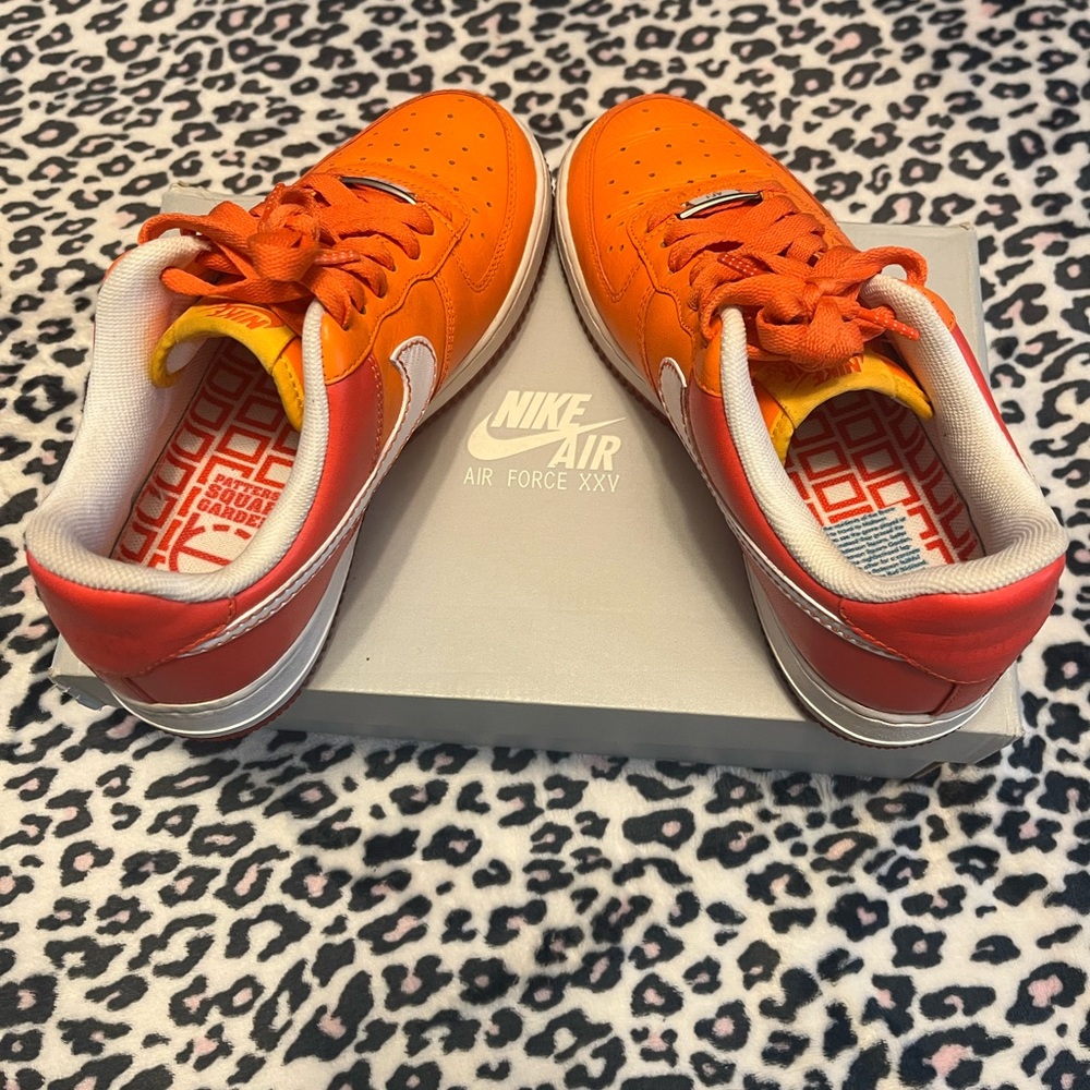 Nike Kids Air Force XXV Bright Orange Sneakers